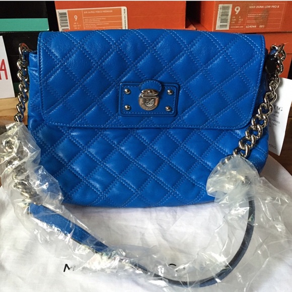 Marc By Marc Jacobs Handbags - Marc Jacobs Shoulder Quilted Leather Blue Bag